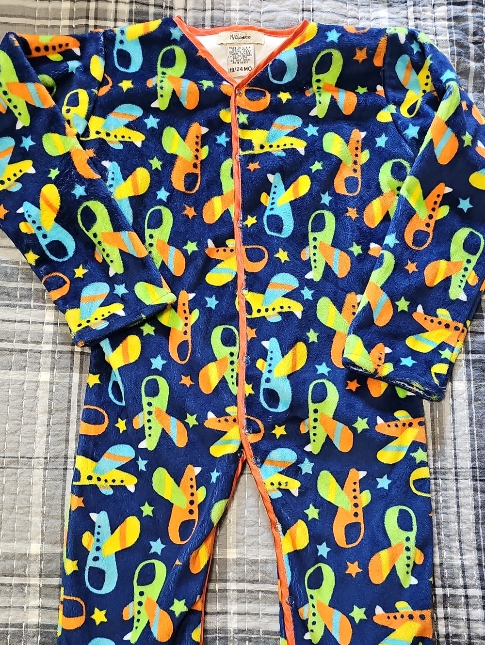 My Blankee One Piece Snap Up Pajamas